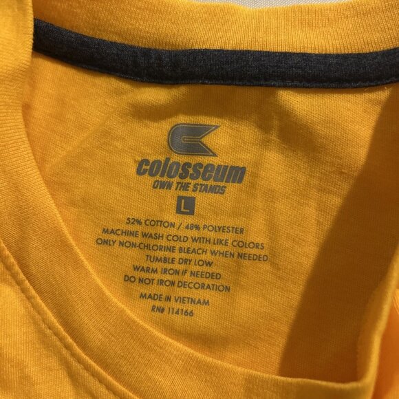 California Golden Bears Sport-Tek Long Sleeve Shirt Men's Gold New - Picture 6 of 7